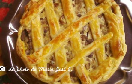 Tarte à l'agneau et à l'estragon