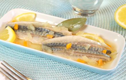 Maquereaux au vin blanc