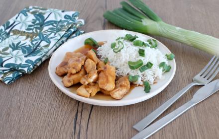 Poulet gingembre et miel