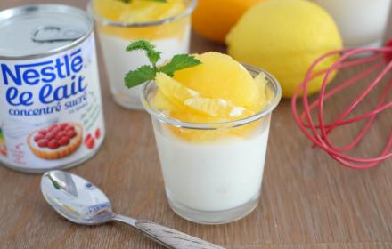 Crème au citron et orange