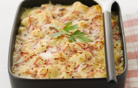 Gratin dauphinois au fromage