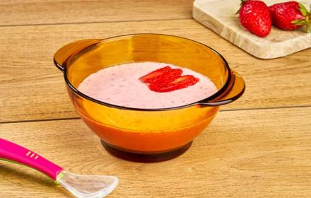 Recette purée fraises poires pour bébé