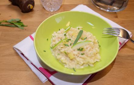 Risotto sucré salé