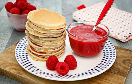 Pancakes sans lactose