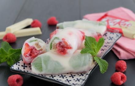 Rouleaux de printemps Kitkat