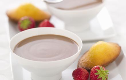 Créme anglaise au chocolat