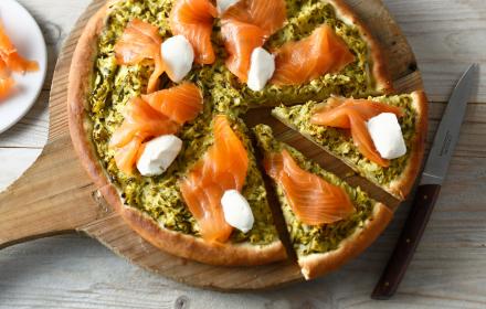 Pizza a la norvegienne