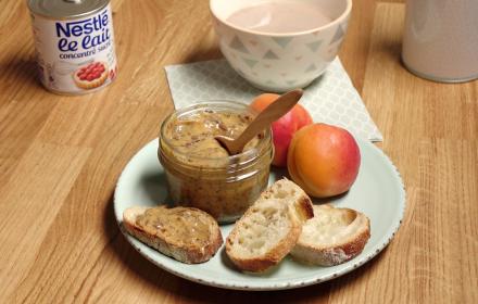 Pâte à tartiner dulce de leche aux copeaux de chocolat