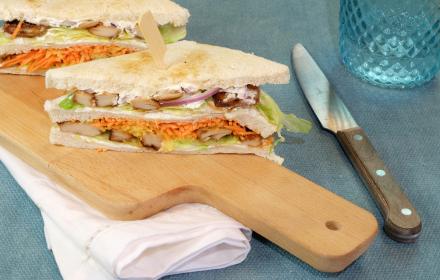 Club Sandwich végétarien