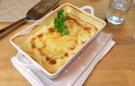 Gratin Dauphinois sans vaisselle