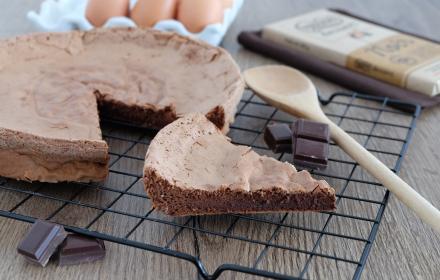 Gateau léger au chocolat en 3 ingrédients
