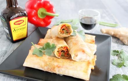 Nems de légumes