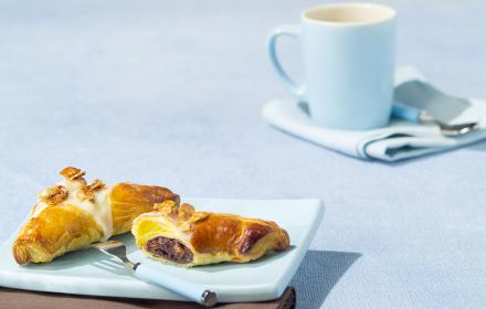 Petits croissants au chocolat