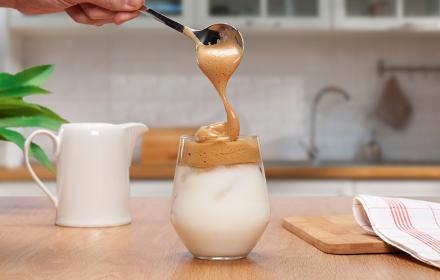 Café au lait Dalgona
