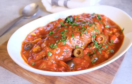 Veau à la grecque