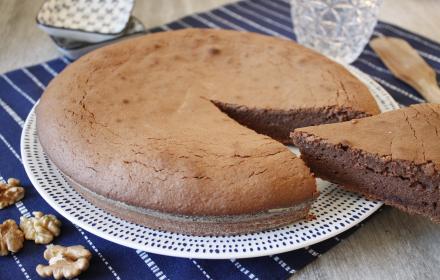 Moelleux au chocolat et aux noix