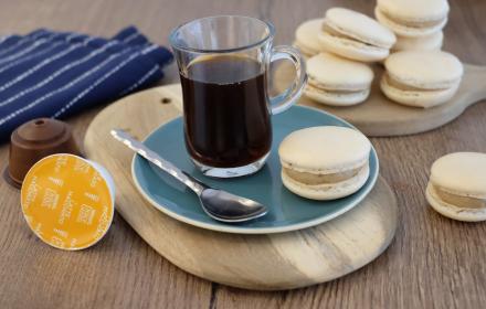 Macaron crème au café