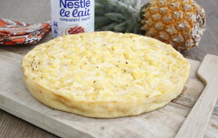 Flan à l'ananas