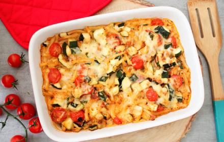 Gratin de macaroni à la Toscane