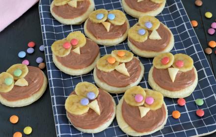 Mini chouettes chocolat Smarties