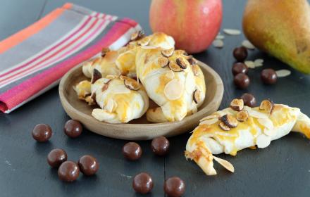 Croissants poires Kitkat