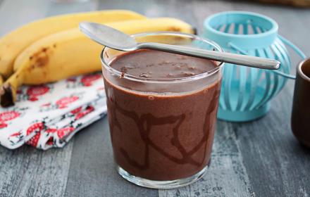 Smoothie café et chocolat