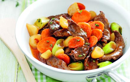 Poêlée de bœuf façon pot au feu