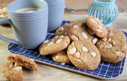 Cookies aux amandes et ricoré