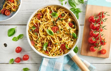 One pot pasta aux tomates cerises