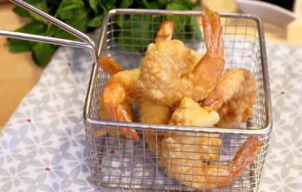 Tempura de crevettes