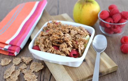 Crumble de céréales Fitness