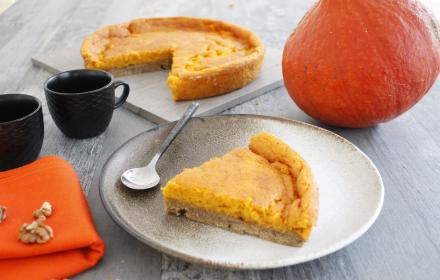 Gâteau fondant au potimarron et noix 2