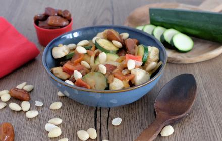 Tajine de poulet aux dattes