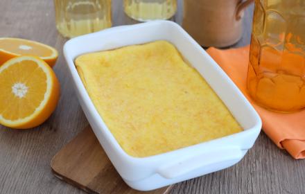 Flan à l'orange