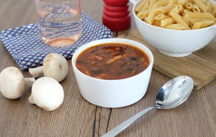 Sauce tomate champignons