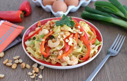 Pad thai crevettes