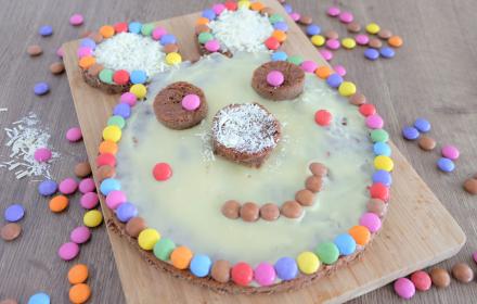 Gâteau ours au chocolat au lait