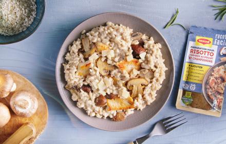Maggi Recette Facile! Risotto poulet champi