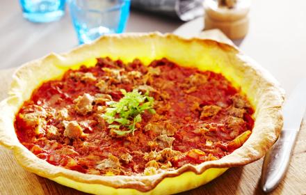 Tarte au thon et à la tomate (clv 6 recettes 3 ing)