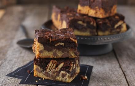 Brookies duo de chocolats