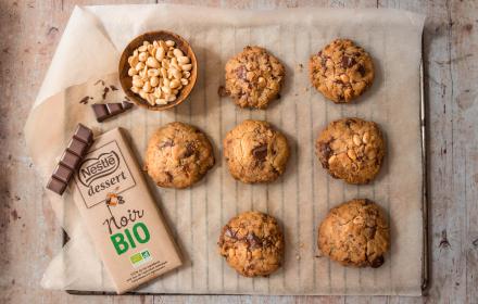 Cookies Chocolat Bio & Cacahuètes