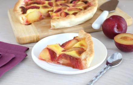 Tarte aux prunes