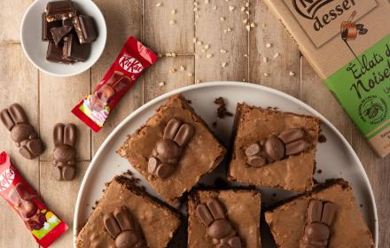 Brownie Lapin Kitkat Nestlé Dessert