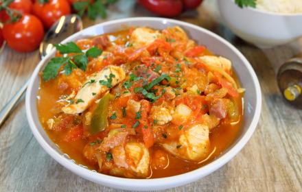 Poulet basquaise Cooking Chef