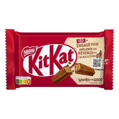 KITKAT 4 Fingers Barre au Chocolat au Lait 41,5g, unitaire