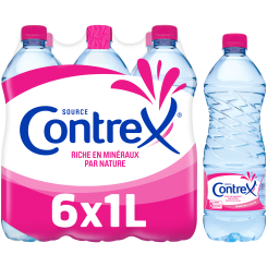 CONTREX eau minerale naturelle 1L