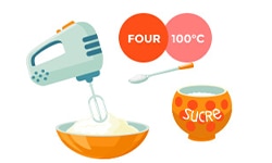Recette de meringues