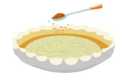 Tarte aux pommes maison